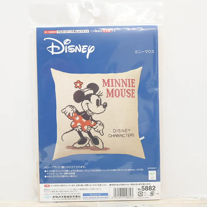 クロスステッチ刺繍キット　ミニーマウス