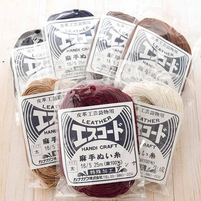 エスコード　麻手ぬい糸(太)
