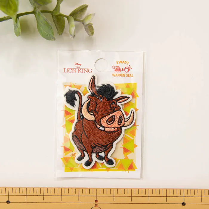 2WAYワッペン　ライオンキング