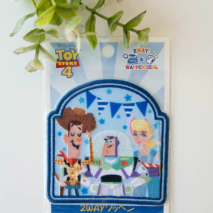 アイロン接着ワッペン　トイストーリー4　トリオ　大