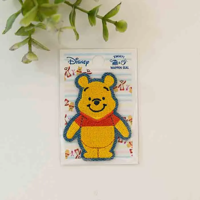2Wayワッペン　Disneyデニムワッペン　くまのプーさん【D01Y2212】