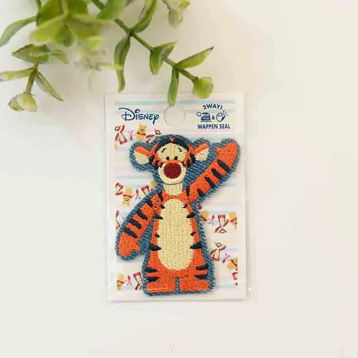 2Wayワッペン　Disneyデニムワッペン　ティガー【D01Y2213】
