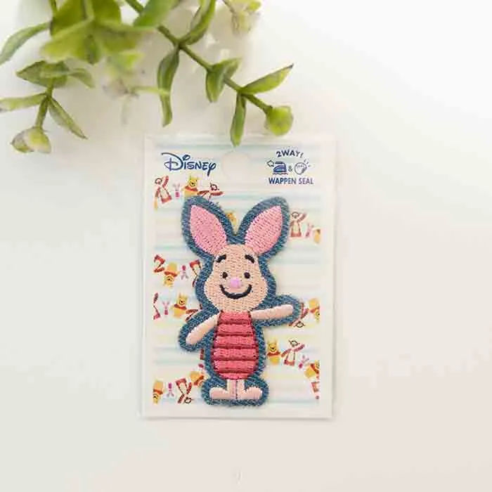 2Wayワッペン　Disneyデニムワッペン　ピグレット【D01Y2214】