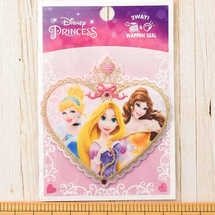 2Way接着ワッペン　Disneyプリンセス【D01Y2234】