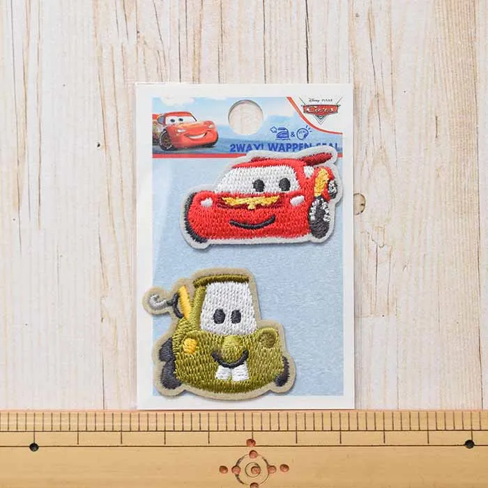 2way接着ワッペン　カーズ　ワッペン（小）
