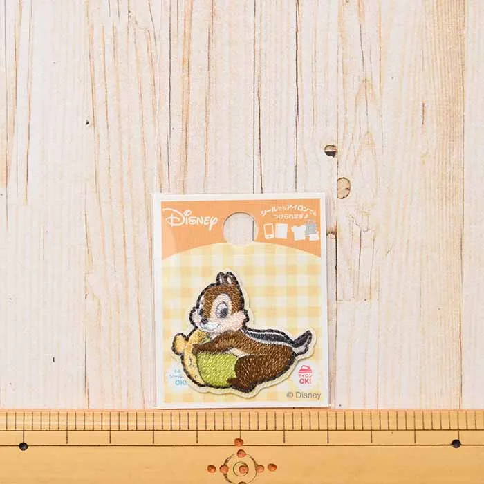 2way接着ワッペン　チップ　ミニワッペン