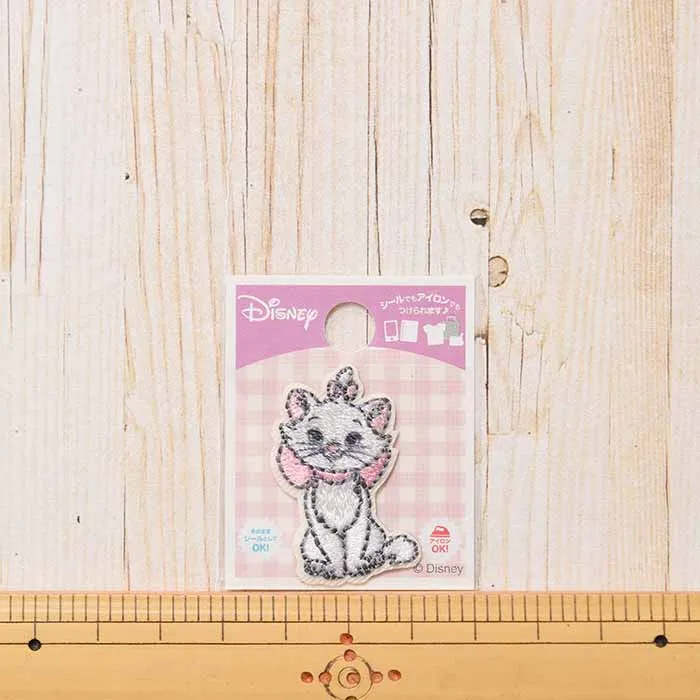 2way接着ワッペン　おしゃれキャット　マリー　ミニワッペン