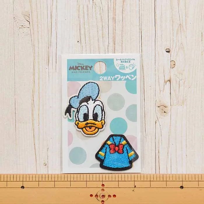 2way接着ワッペン　ドナルドダック（小）