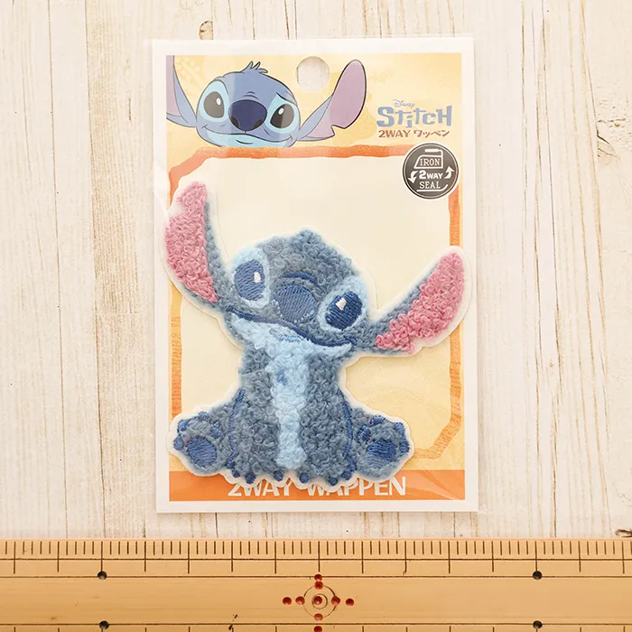 ２wayワッペン　スティッチ　おすわり