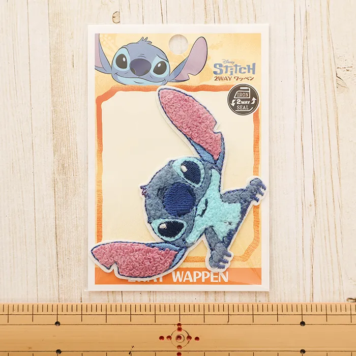 ２wayワッペン　スティッチ　フェイス