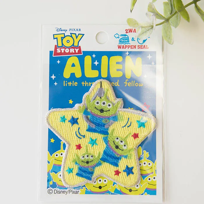 ２WAYワッペン　トイストーリー　エイリアンスター