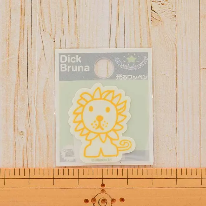 アイロン接着光るワッペン　ライオン