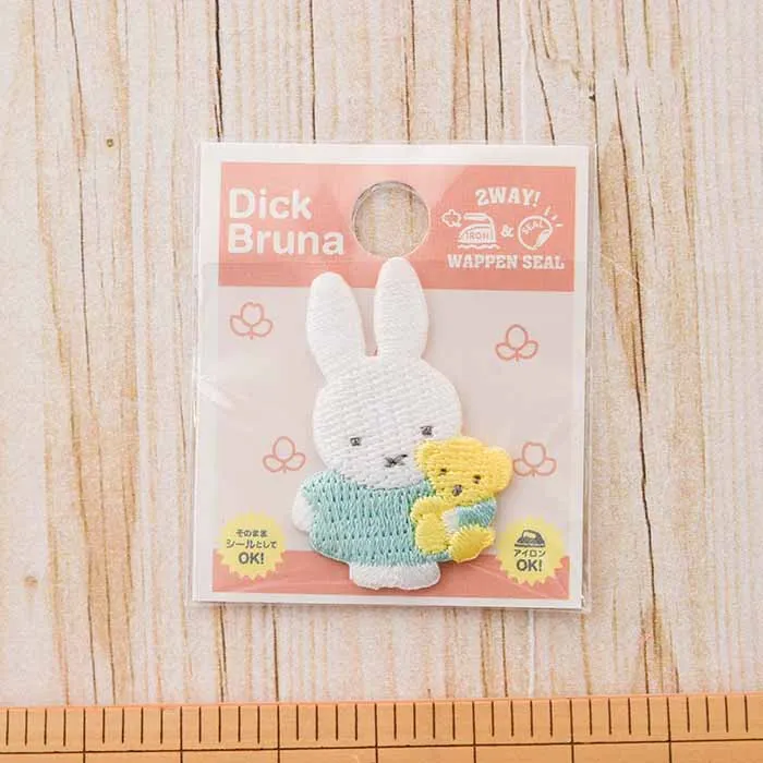 ２Way接着ワッペン　miffy　ミニワッペン　パステル【D02Y2470】