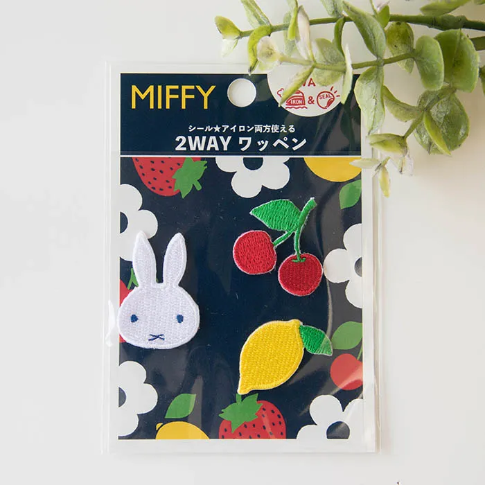２ＷＡＹワッペン　ミッフィーオータムフルーツ【D02Y2496】