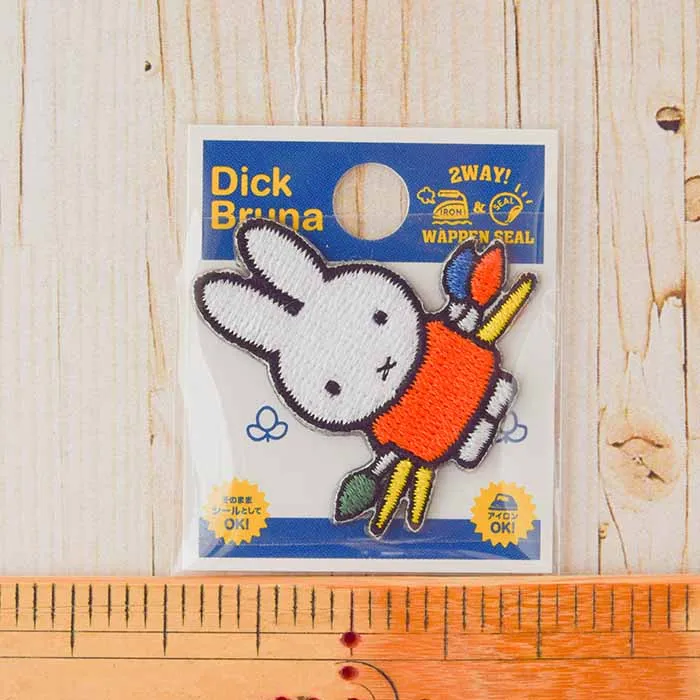 2Way接着ワッペン　Miffyミニワッペン　ディック・ブルーナ【D022482】