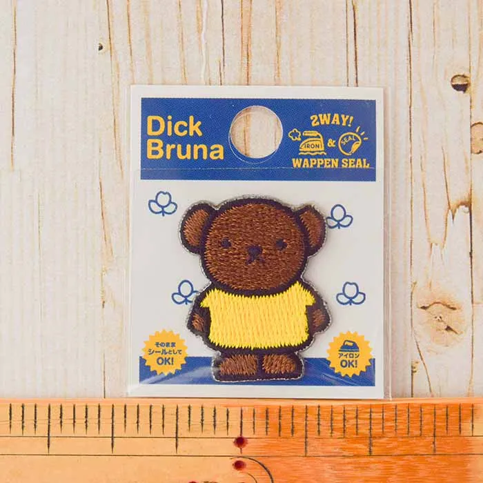 2Way接着ワッペン　Miffyミニワッペン　ディック・ブルーナ【D022483】