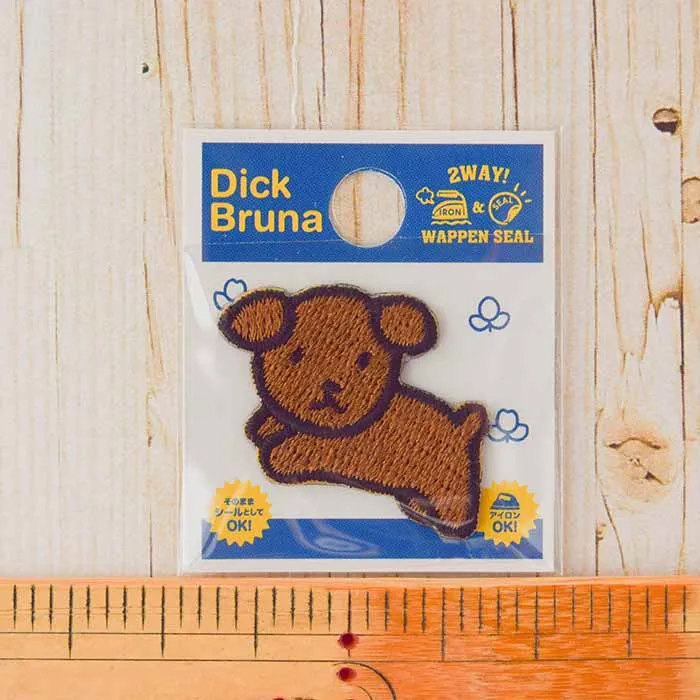 2Way接着ワッペン　Miffyミニワッペン　ディック・ブルーナ【D02Y2489】