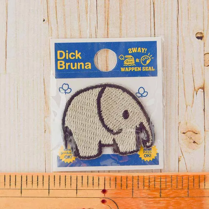 2Way接着ワッペン　Miffyミニワッペン　ディック・ブルーナ【D02Y2485】