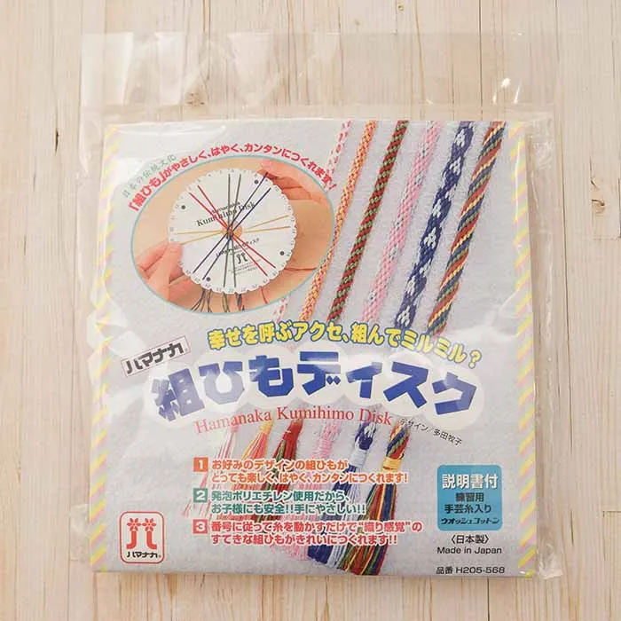 組ひも　ディスク