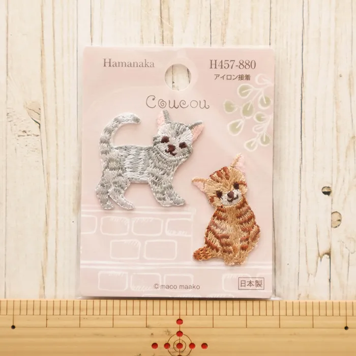 アイロン接着ワッペン　Coucou　アメリカンショートヘア