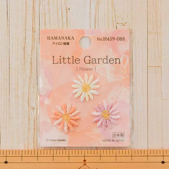 アイロン接着ワッペン little Garden Flower