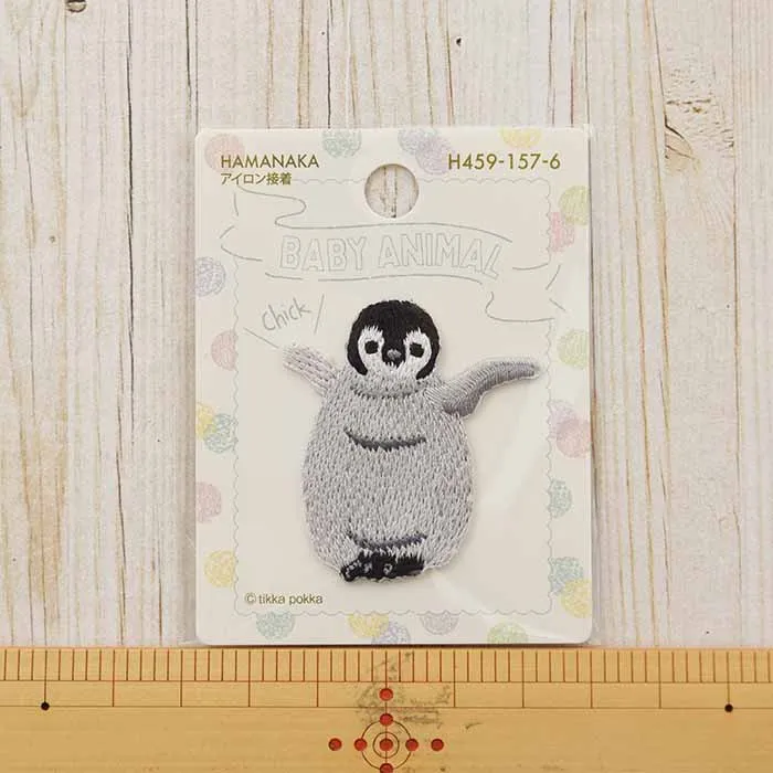 アイロン接着ワッペン　BABY ANIMAL　ペンギン