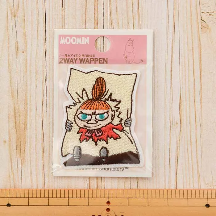 2way接着ワッペン　MOOMINワッペン小　いたずらリトルミイ