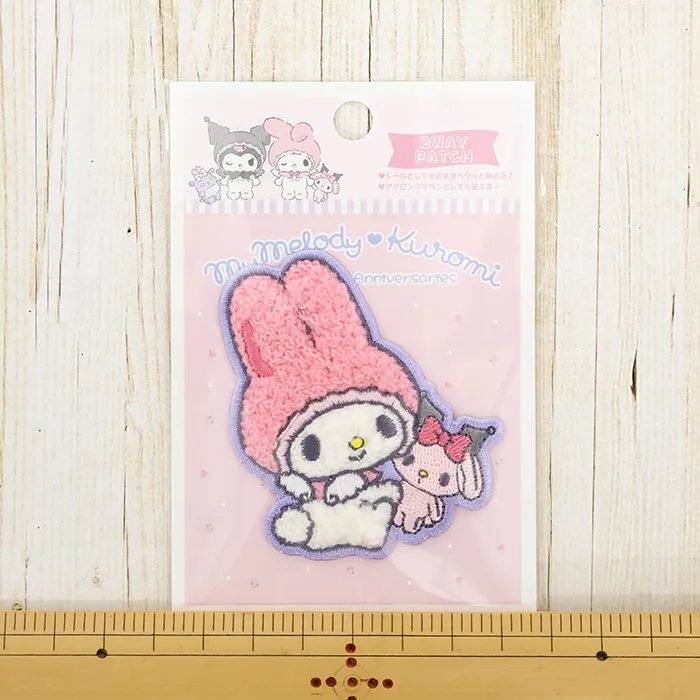 2wayワッペン　マイメロディ 50th