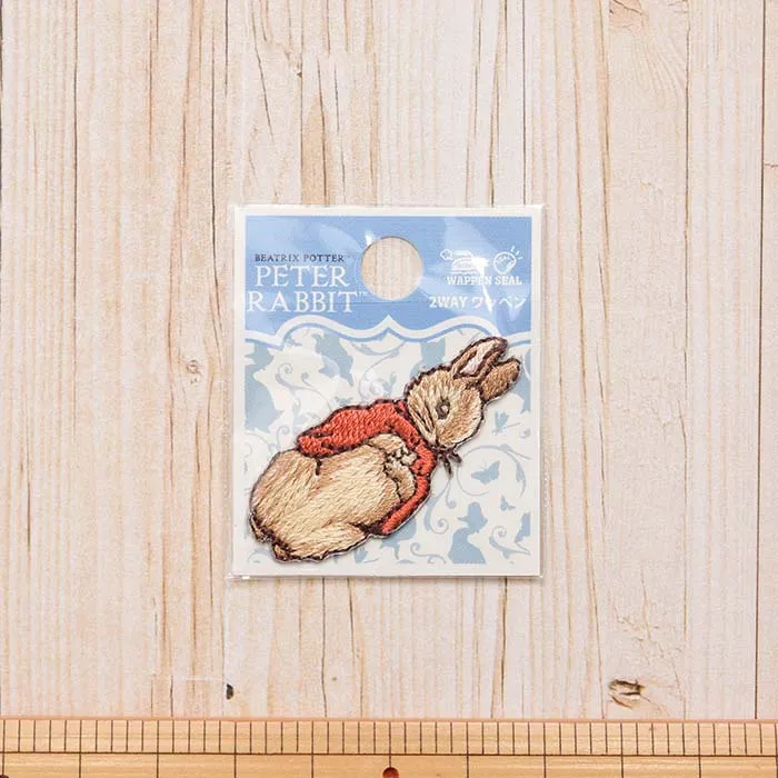 2Way接着ミニワッペン　ピーターラビット