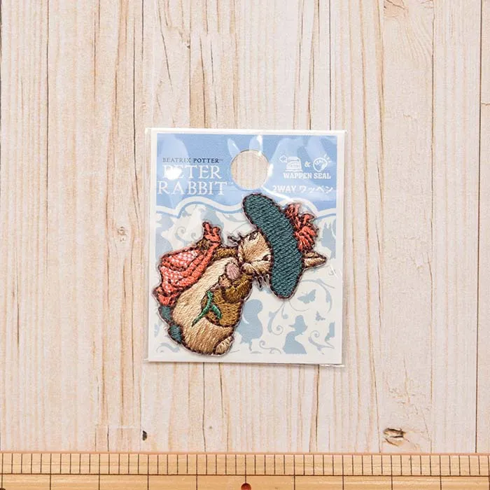 2Way接着ミニワッペン　ピーターラビット