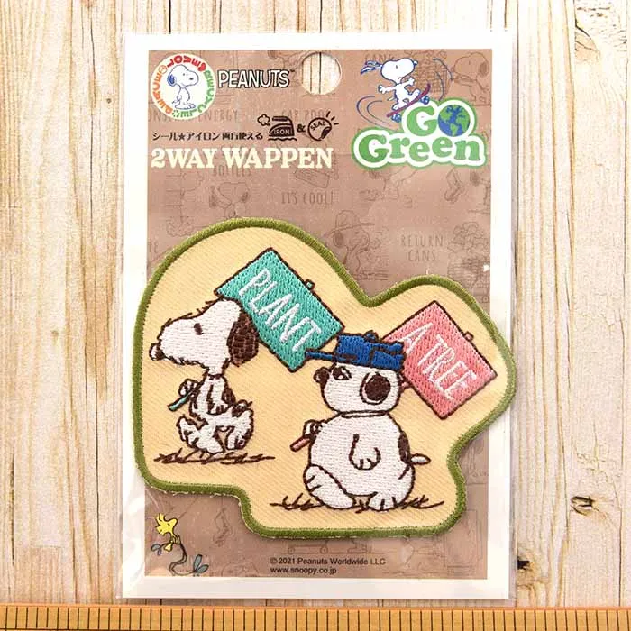 ２Way接着ワッペン　PEANUTS【S02Y2385】