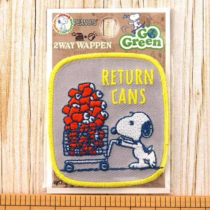 ２Way接着ワッペン　PEANUTS【S02Y2388】