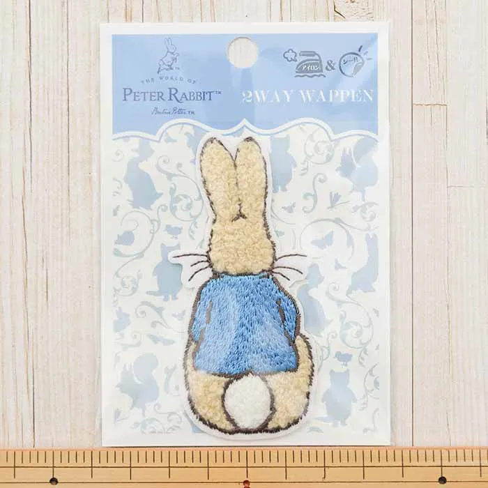 2way接着ワッペン　サガラワッペン　ピーターラビット