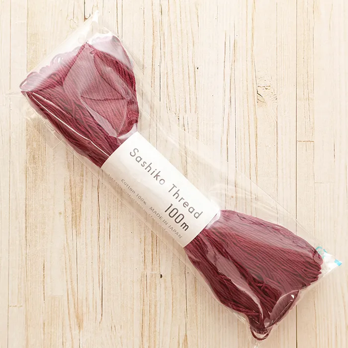 刺し子糸　Sashiko Thread 100m　単色
