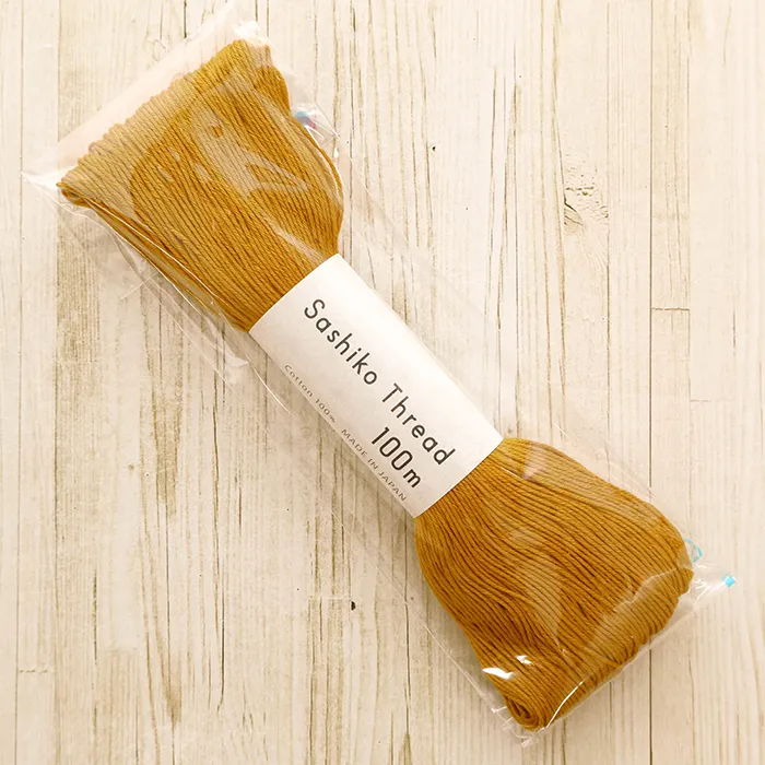 刺し子糸　Sashiko Thread 100m　単色