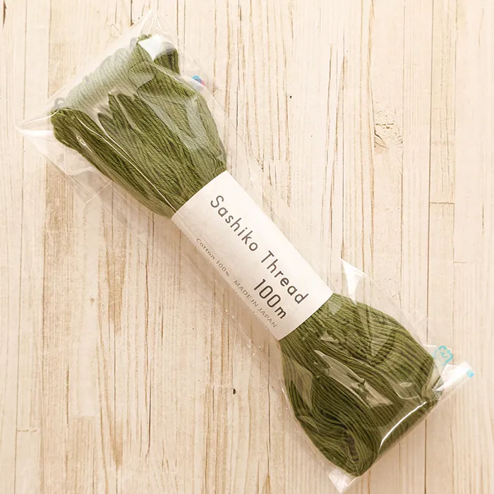 刺し子糸　Sashiko Thread 100m　単色