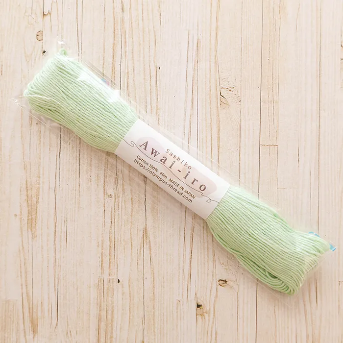刺し子糸　Sashiko Awai-iro　パステルカラー