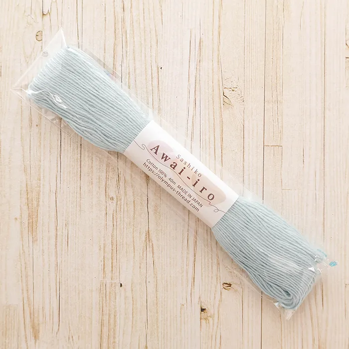 刺し子糸　Sashiko Awai-iro　パステルカラー