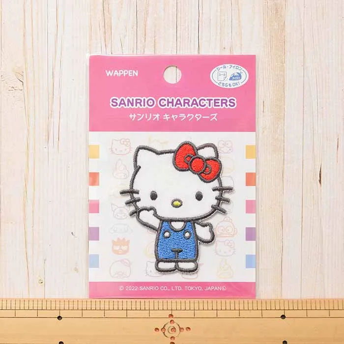 2way接着ワッペン　ハローキティ　ワッペン