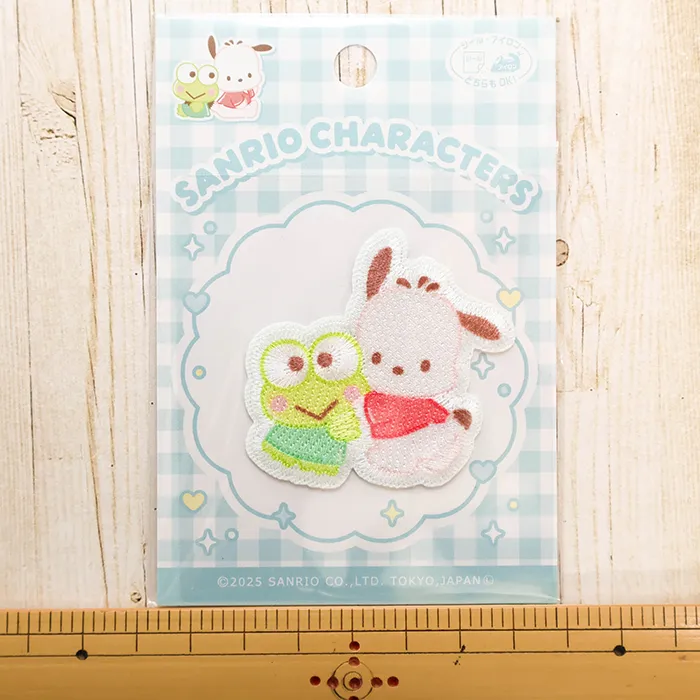 2wayワッペン　けろけろけろっぴ・ポチャッコ