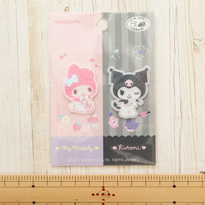 ２wayワッペン　マイメロディ・クロミ