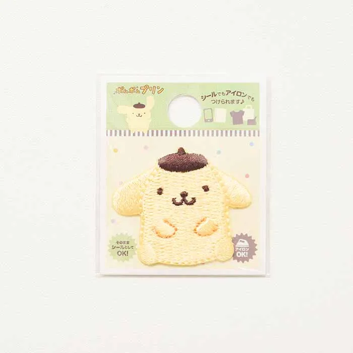 サンリオミニワッペン　ポムポムプリン