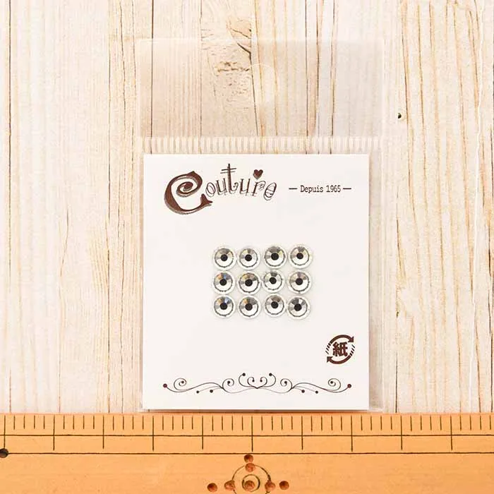 高級ガラス　ラインストーン　クリスタル　5mm