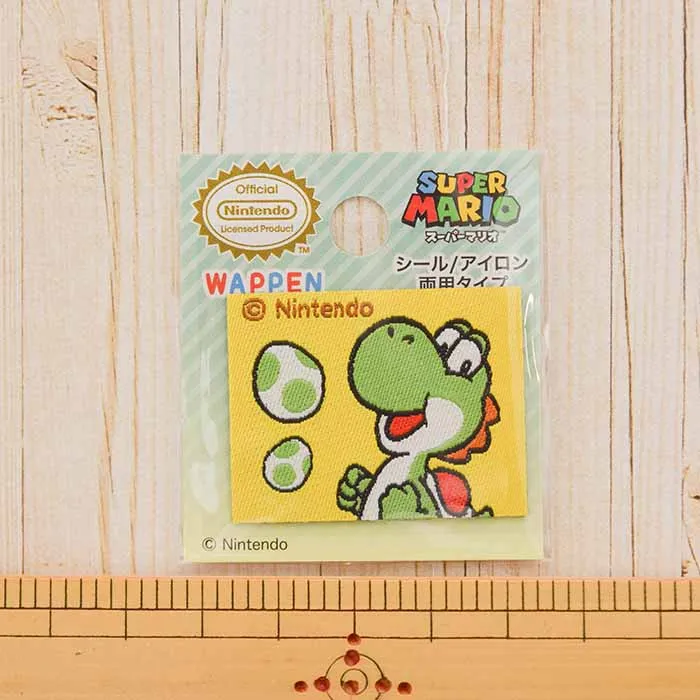 2way接着ワッペン　スーパーマリオ　ヨッシー