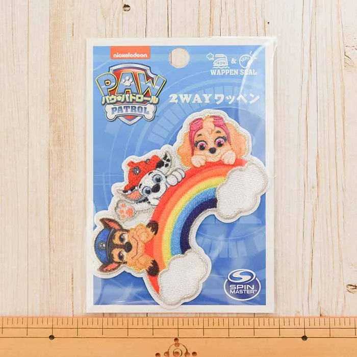 2way接着ワッペン パウパトロール　ワッペン（大）