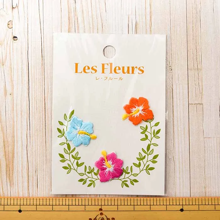 アイロン接着ワッペン　レ・フルール