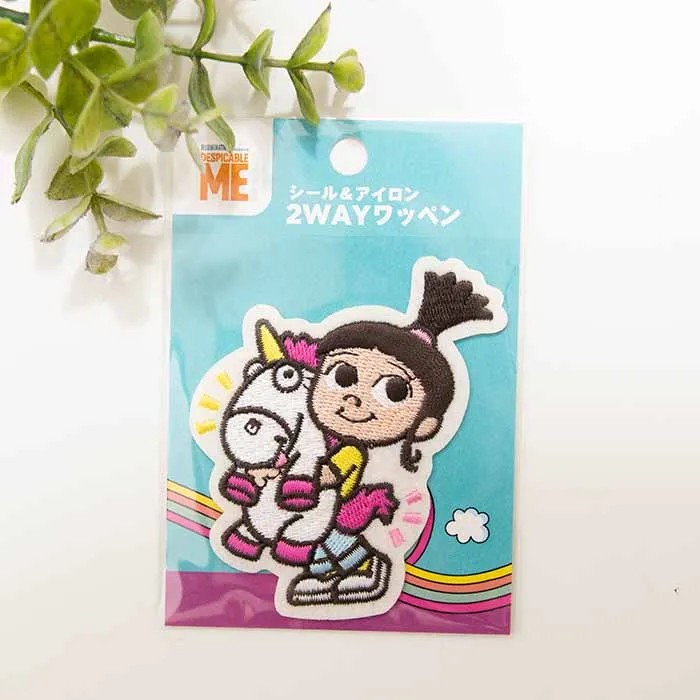 2WAYワッペン　Fluffyワッペン大　アグネス＆フラッフィ