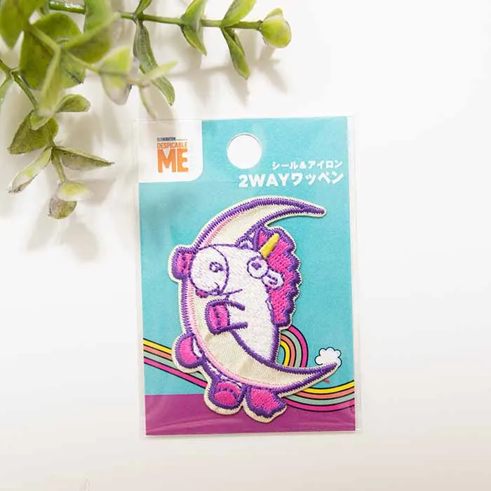 2WAYワッペン　Fluffyワッペン小　月