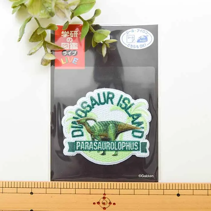 ２Wayワッペン　学研の図鑑LIVE