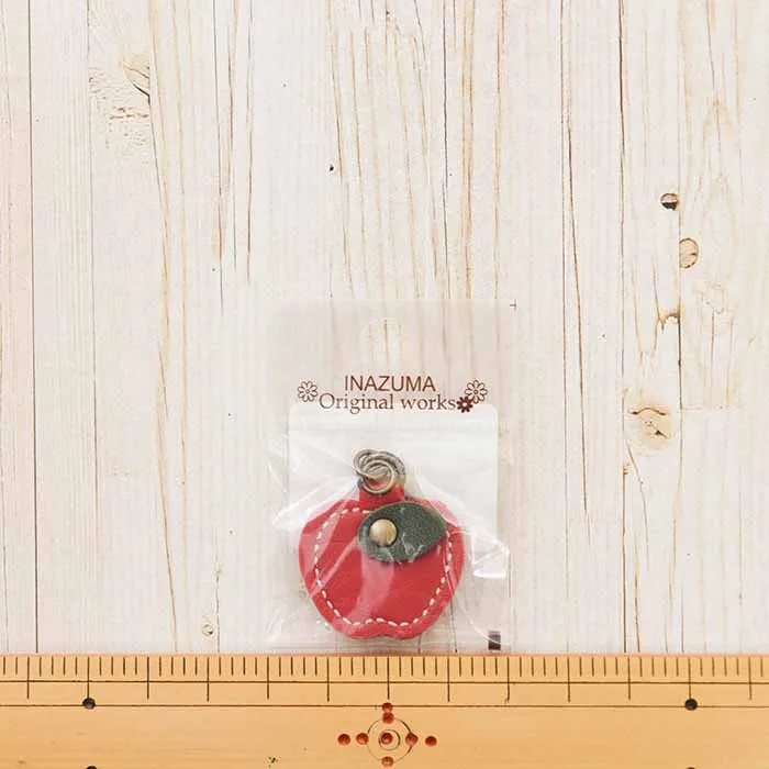 チャーム引き手　リンゴ